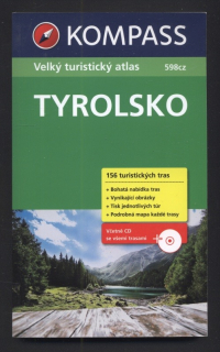 Pohler, Alfred - Tyrolsko : velký turistický atlas  plus  CD