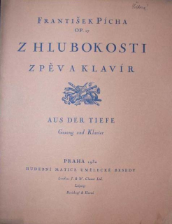 Pícha, František - Z hlubokosti  Op.17