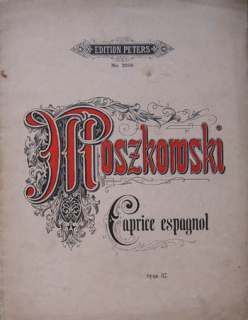 Moszkowski, Maurice - Caprice espagnol op.37