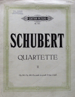 Schubert, Franz - Smyčcová kvarteta sv. II