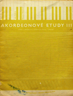 Ondruš, Ján / Dikánová, Marcela - Akordeonové etudy III (pro 5. ročník LŠU)