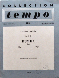 Dvořák, Antonín - Dumka, elegie (Op.51/2)