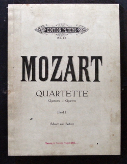 Mozart, Wolfgang Amadeus - Smyčcová kvarteta sv. I