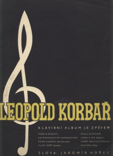 Korbař, Leopold - Klavírní album se zpěvem