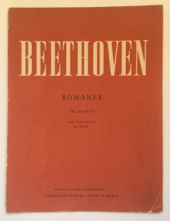 Beethoven, Ludwig van - Romanze Sol maggiore, op. 40 - Fa maggiore, op.50