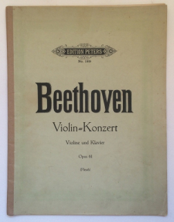 Beethoven, Ludwig van - Violin=Konzert, Op. 61