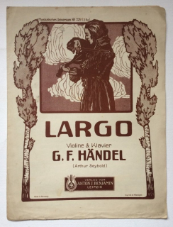 Händel, G. F. - Largo Violine  a  Klavier