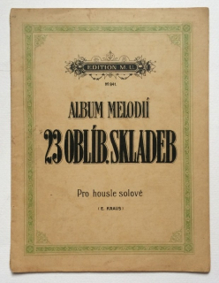 Kraus, E. - Album melodiíí - 23 oblíbených skladeb