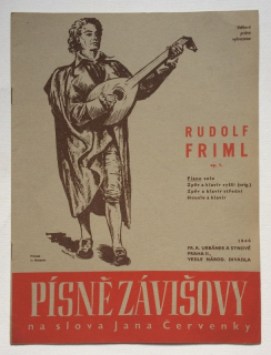 Friml, Rudolf - Písně Závišovy na slova Jana Červenky, Op. 1
