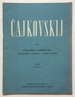 Čajkovskij, P. I. - Italské Capriccio, Op. 45
