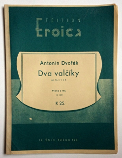 Dvořák, Antonín - Dva valčíky Op. 54, č. 1. a 4.