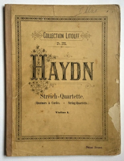 Haydn, Joseph -  Streich - Quartette / Smyčcové kvarteto (4 svazky)