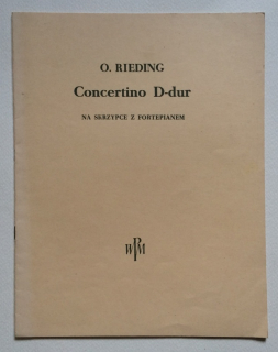 Rieding, O. - Concertino D-dur, Op. 25