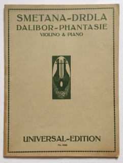 Smetana, Friedrich; Drdla, Franz - Phantasie nach Motiven der Oper Dalibor
