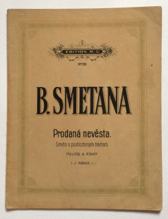 Smetana, Bedřich - Prodaná nevěsta