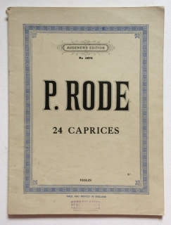 Rode, P. - 24 Caprices