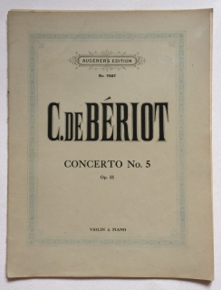 Bériot, C. de - Concerto No.5, Op. 55