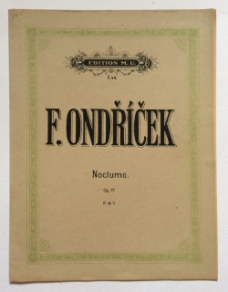 Ondříček, F. - Nocturno, Op. 17