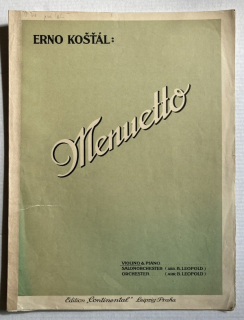 Košťál, Erno - Menuetto