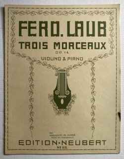 Laub, Ferdinand - Trois Morceaux, Op. 14