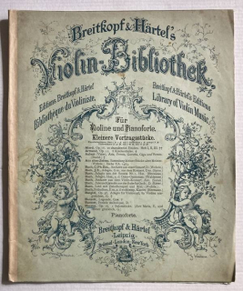 Violin-Bibliothek Für Violine und Pianoforte