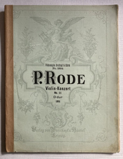 Rode, Pierre - Violin - Konzert No. 11 D dur