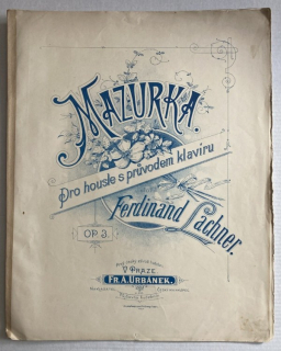 Lachner, Ferdinand - Mazurka pro housle s průvodem klavíru