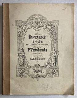 Tschaikowsky, Pyotr - Konzert für Violine mit Begleitung des Pianoforte, Op. 35