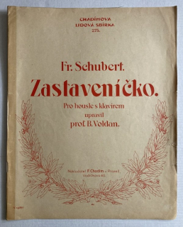 Schubert, Franz - Zastaveníčko - Pro housle s klavírem