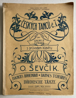 Ševčík, Otakar - Českých tanců č. 7 pro housle s průvodem klavíru, Op. 10