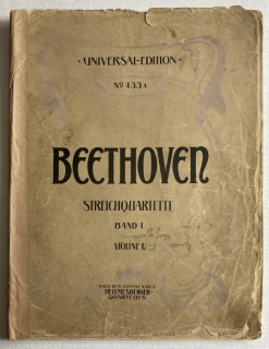 Beethoven, Ludwig van - Streichquartette Band I (4 svazky)