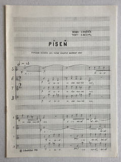 Dvořáček, J. - Píseň