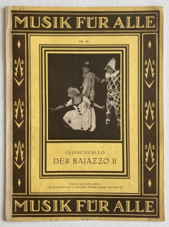 Leoncavallo, Ruggero  - Der Bajazzo II