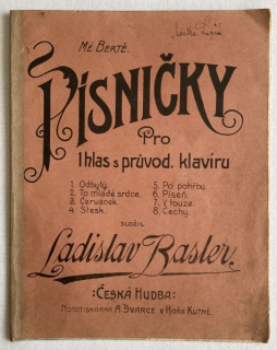 Basler, Ladislav - Písničky pro 1 hlas s průvodem klavíru