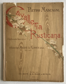 Mascagni, Pietro - Cavalleria Rusticana