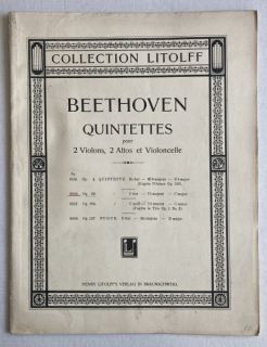 Beethoven, Ludwig van - Quintettes, Op. 29