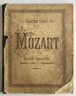 Mozart, Wolfgang Amadeus - Streich-Quartette (4 svazky)