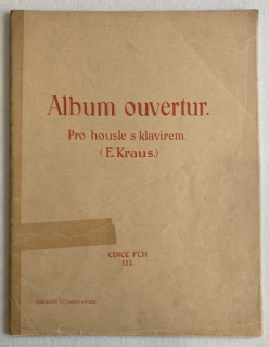 Kraus, E. - Album ouvertur pro housle s klavírem