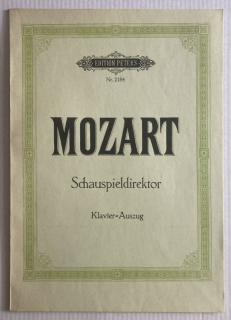 Mozart, Wolfgang Amadeus - Schauspieldirektor