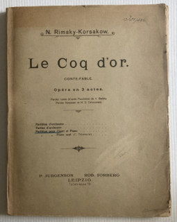 Rimskij Korsakov, Nikolaj Andrejevič - Le Coq d'Or