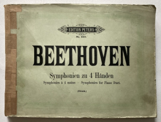 Beethoven, Ludwig van - Symphonien zu 4 Händen / Symphonies for Piano Duet
