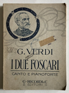 Verdi, Giuseppe - I due Foscari