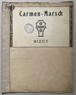 Bizet, Georges - Carmen-Marsch, pro housle a klavírní doprovod