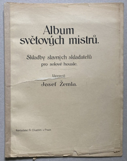 Žemla, Josef - Album světových mistrů - Skladby slavných skladatelů pro solové housle