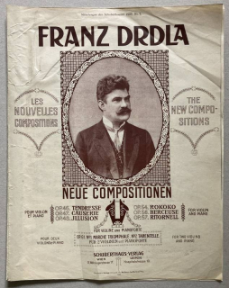 Drdla, Franz - Neue Compositionen pro housle a klavír