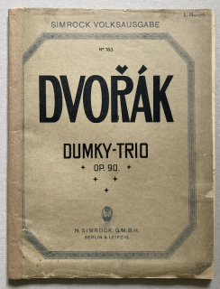 Dvořák, Antonín - Dumky-Trio, Op. 90