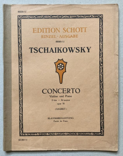 Tschaikowsky, Peter - Concerto für Violine und Piano D dur, Op. 35