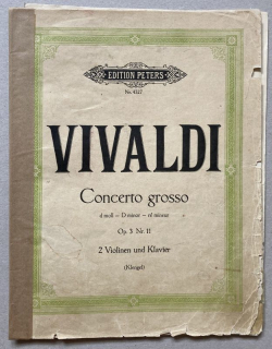 Vivaldi, Antonio - Concerto Grosso D-moll, Op. 3 Nr. 11