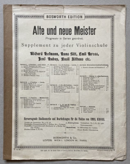 Bosworth Edition - Alte und neue Meister. Supplement zu jeder Violinschule