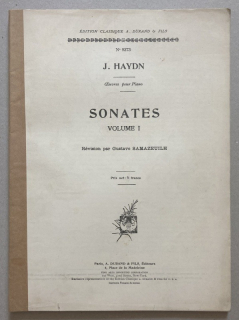 Haydn, J. - Sonates Volume I